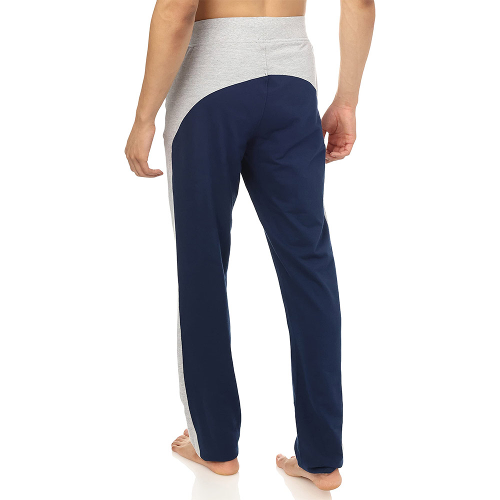 Cottonil بنطلون قطن رجالي - كحلي/رمادي