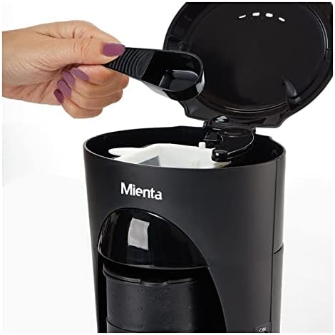 Mienta ماكينة صنع القهوة مع كوب محمول - 460 وات - أسود - CM31716A