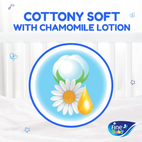 حفاضات فاين بيبي - مقاس 5 - ماكسي (11-18كجم) - 76 قطعة