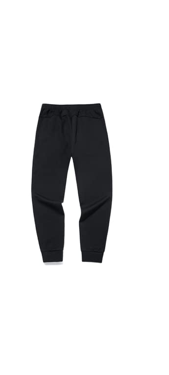 Anta بنطلون رياضي منسوج رجالي - أسود/أبيض - 852147302-2