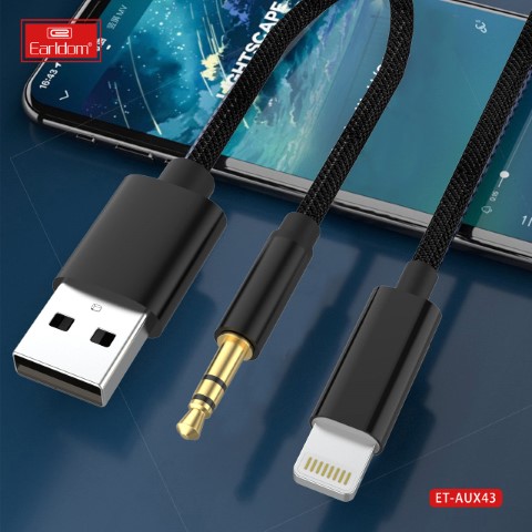 earldom كابل AUX ستيريو - أسود - ET-AUX43