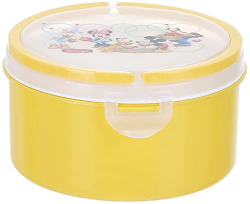 ‎Winner Plast لانش بوكس دائري - أصفر