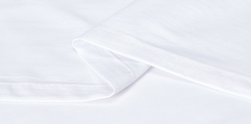 Nice Home ملاية سرير - 120*200 سم - 3 قطع - أبيض