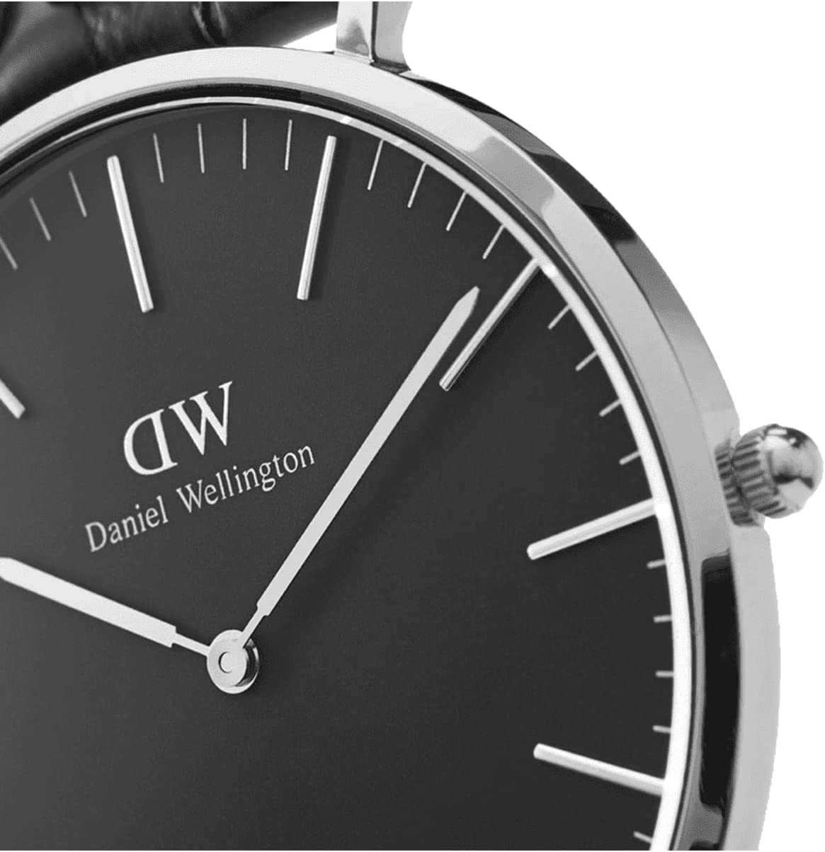 Daniel Wellington ساعة للجنسين - 40 ملم - نبيتي/أسود - DW00600270