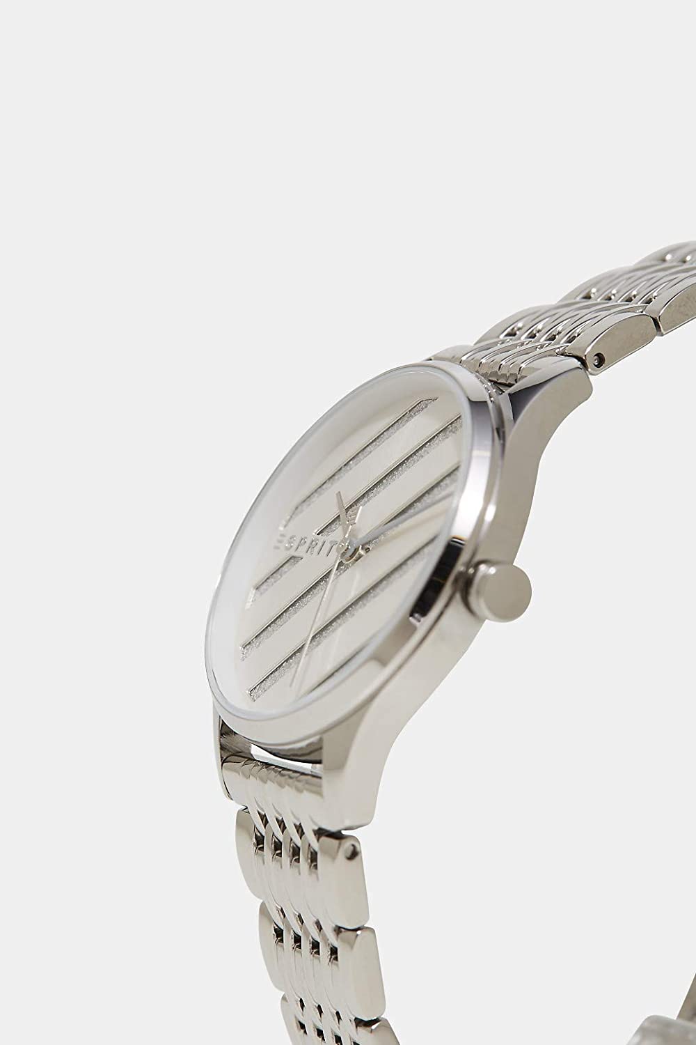 Esprit ES1L029M0045 ساعة حريمي - 34 ملم - فضي