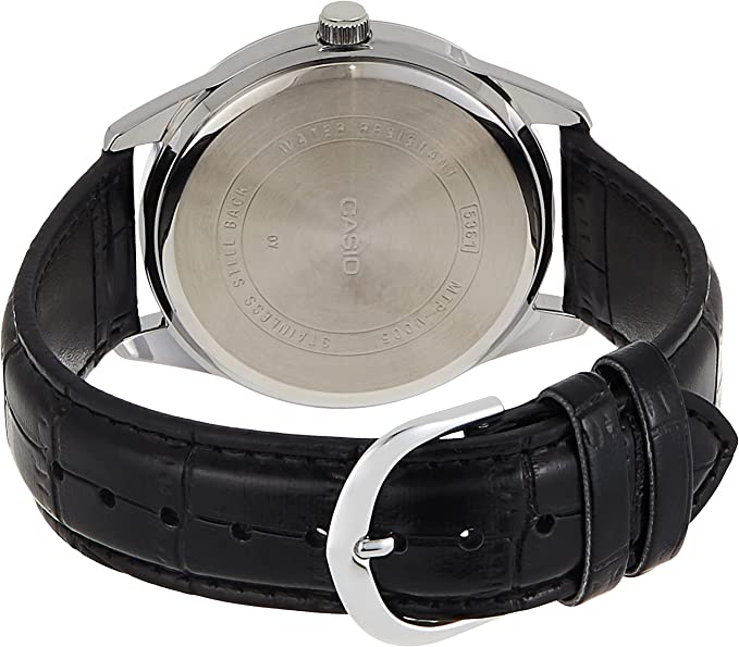 Casio MTP-V005L-1BUDF ساعة كاجوال رجالي - أسود