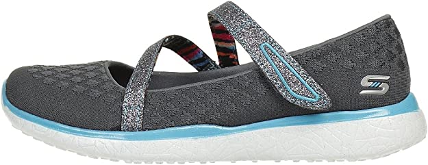 Skechers جزمة أطفالي كاجوال للمشي- رمادي 8914L