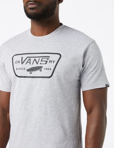 تيشيرت فانس كاجوال رجالي - رمادي - VN000QN8ATH