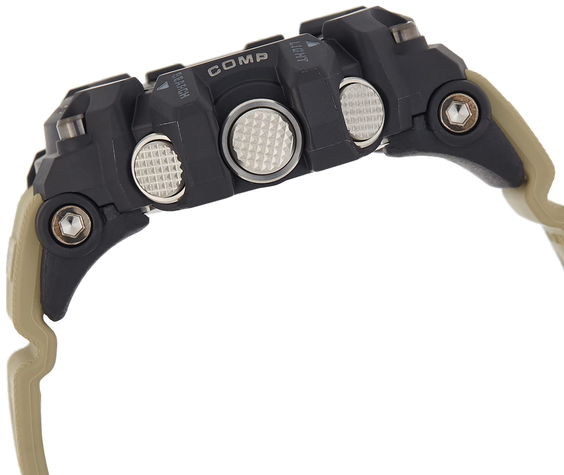 Casio ساعة كاجوال بسوار جلد حريمي - 55 ملم - أسود - GG-1000-1A5DR