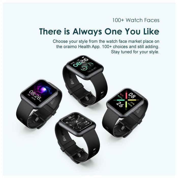 Oraimo ساعة اوريمو 2 برو ذكية - أسود - OSW 32