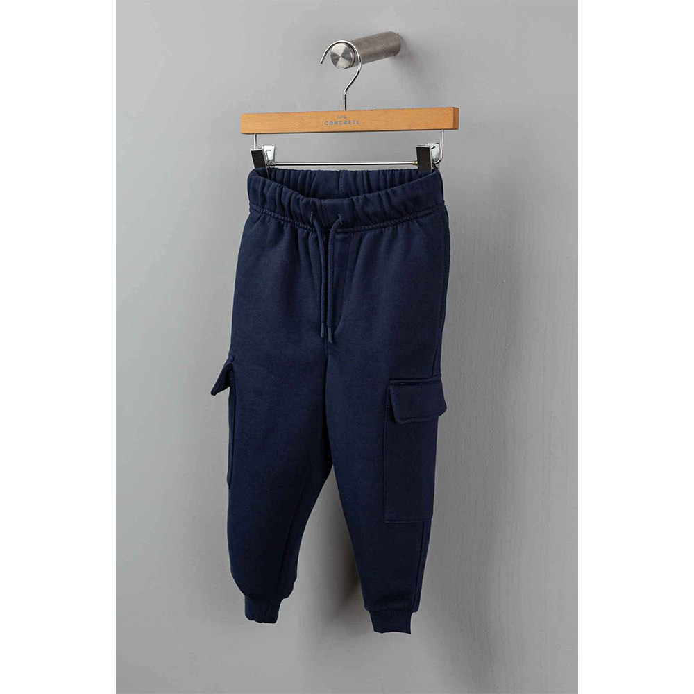 Concrete سويت بانتس رياضي اولادي - كحلي