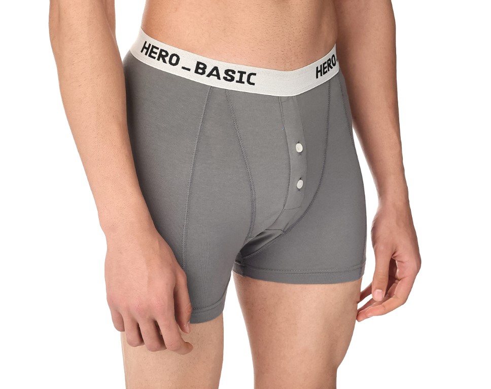 Hero Basic طقم فانلات رجالي مع بوكسر - 5 قطع