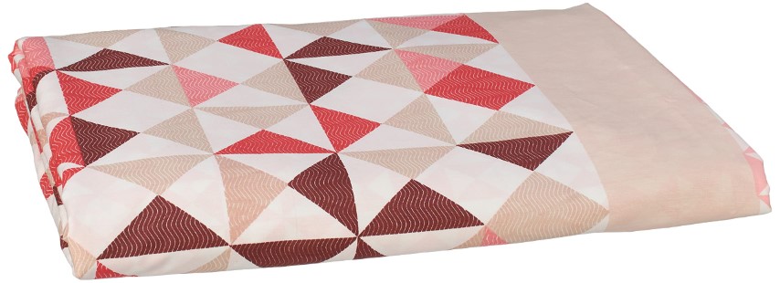 ‎Al Maamoun طقم كيس لحاف مخاوط مجوز - 5 قطع - بيج مشجر