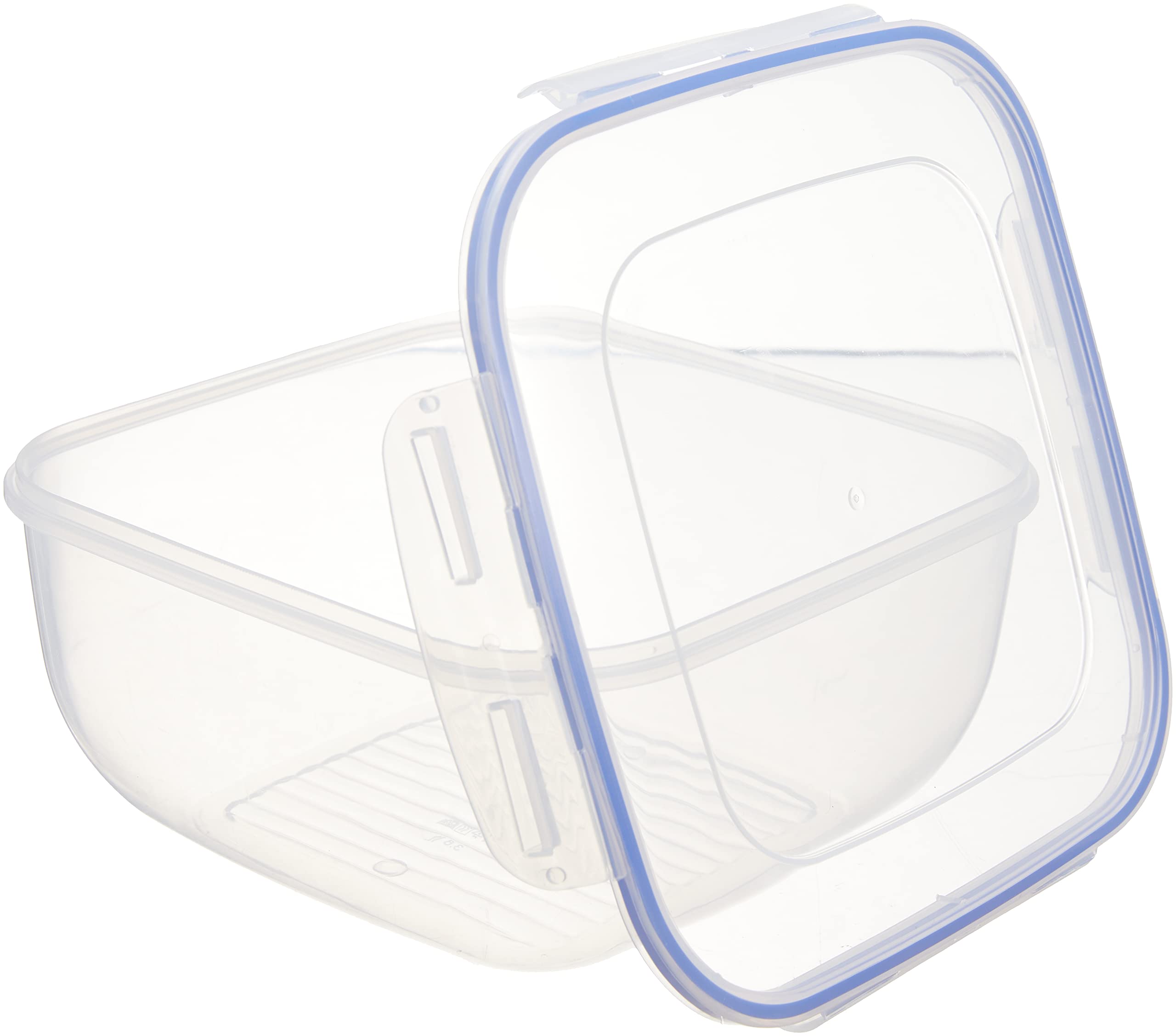 Bager علبة ثلاجه مربعه بلاستيك