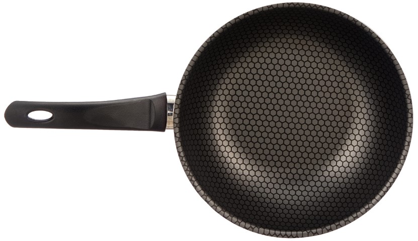 Trueval طاسة قلي - 24 سم - احمر