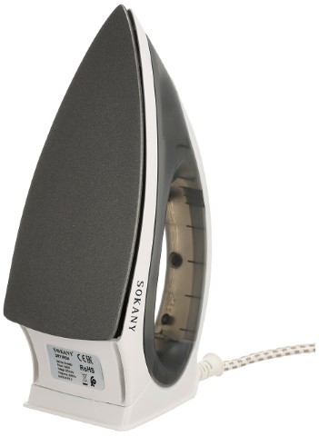Sokany مكواة بخار كهربائية - أبيض/رمادي - ES-898A