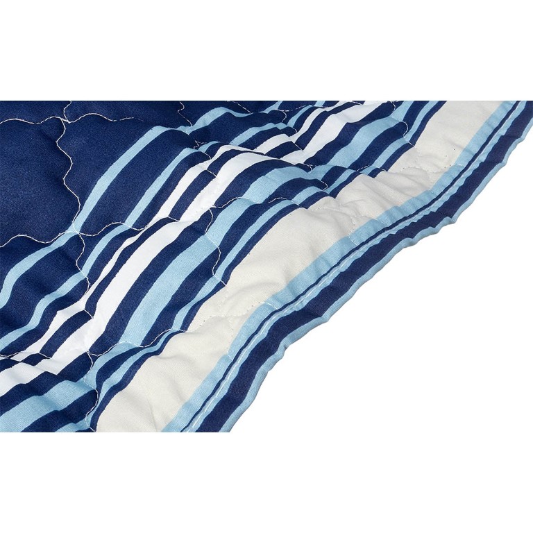 Al Maamoun طقم لحاف - 3 قطع - كحلي