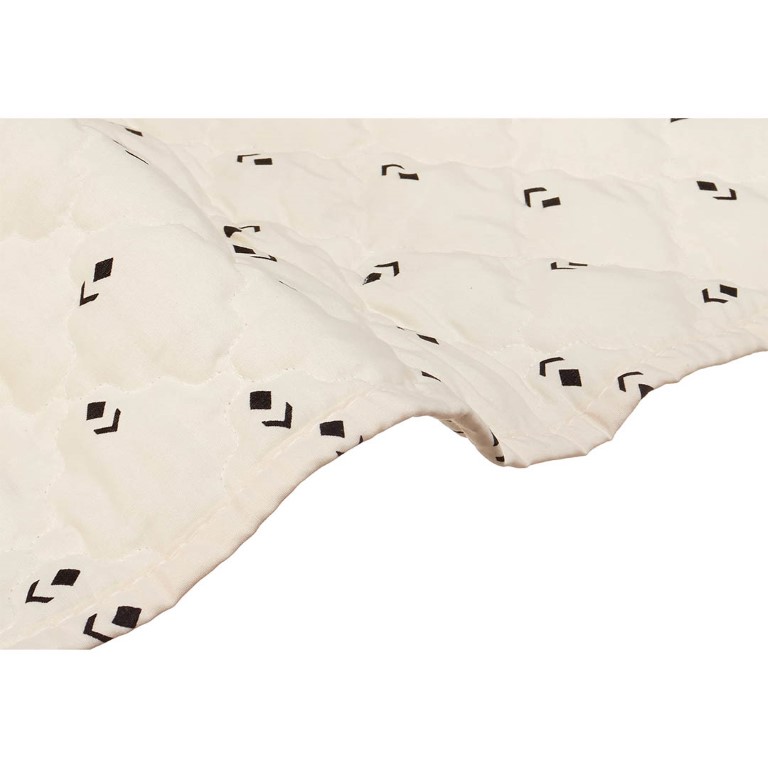 Al Maamoun طقم لحاف - 3 قطع - كريمي/أسود