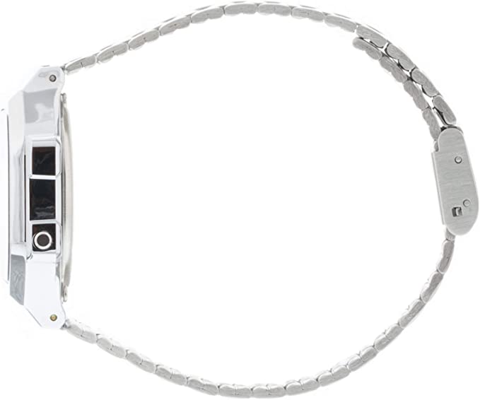 Casio A168WA ساعة كاجوال كلاسيك - فضي