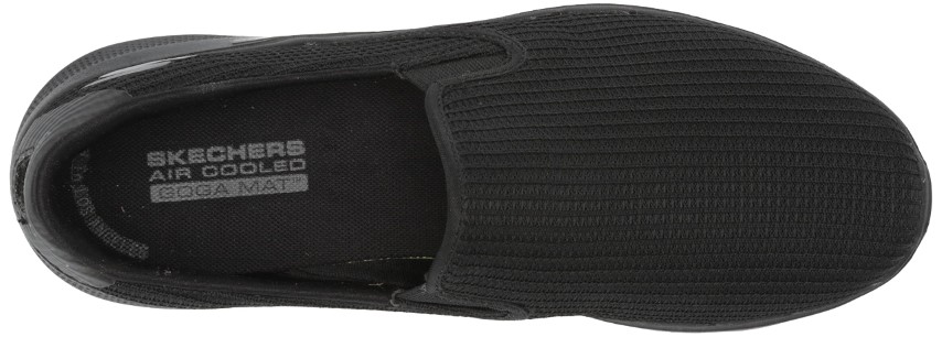 Skechers حذاء للمشي رجالي - أسود - 216201-BKGY