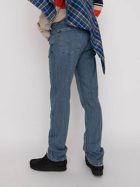 Levi's 505 Straight - جينز رجالي - أزرق غامق - 00505-2337