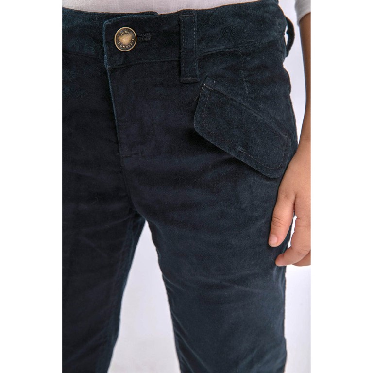 Concrete بنطلون كاجوال بناتي - أسود