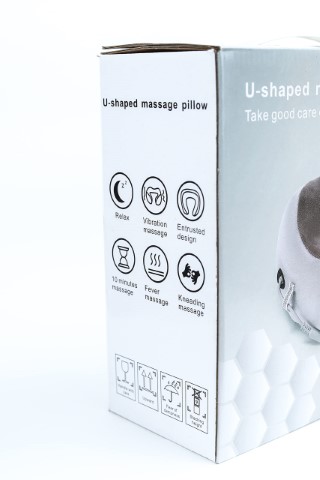 مخدة للمساج علي شكل U - رمادي - RXX165‎