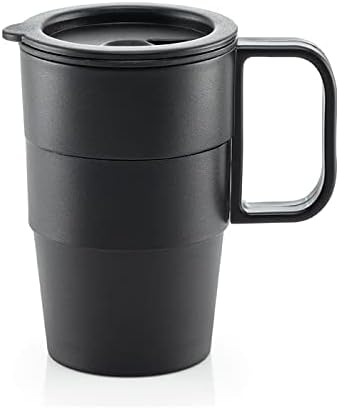 Mienta ماكينة صنع القهوة مع كوب محمول - 460 وات - أسود - CM31716A