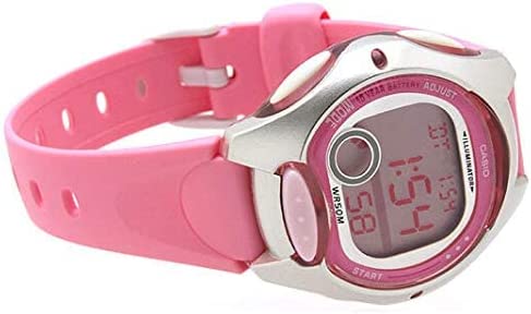 Casio LW-200-4BVDF ساعة كاجوال حريمي - 35 ملم - بينك