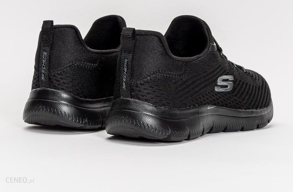 Skechers كوتشي حريمي كاجوال - أسود - 149036