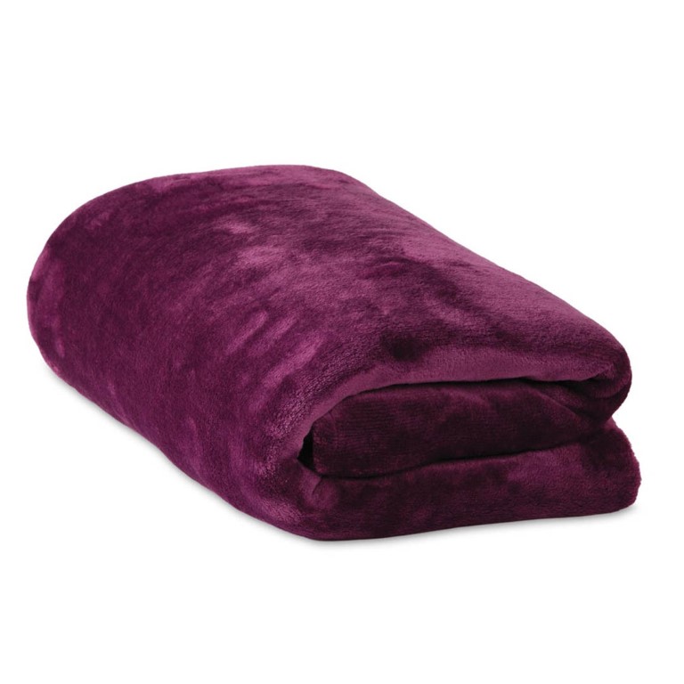 Mintra بطانية مايكرو فايبر - 130*180 سم - موف