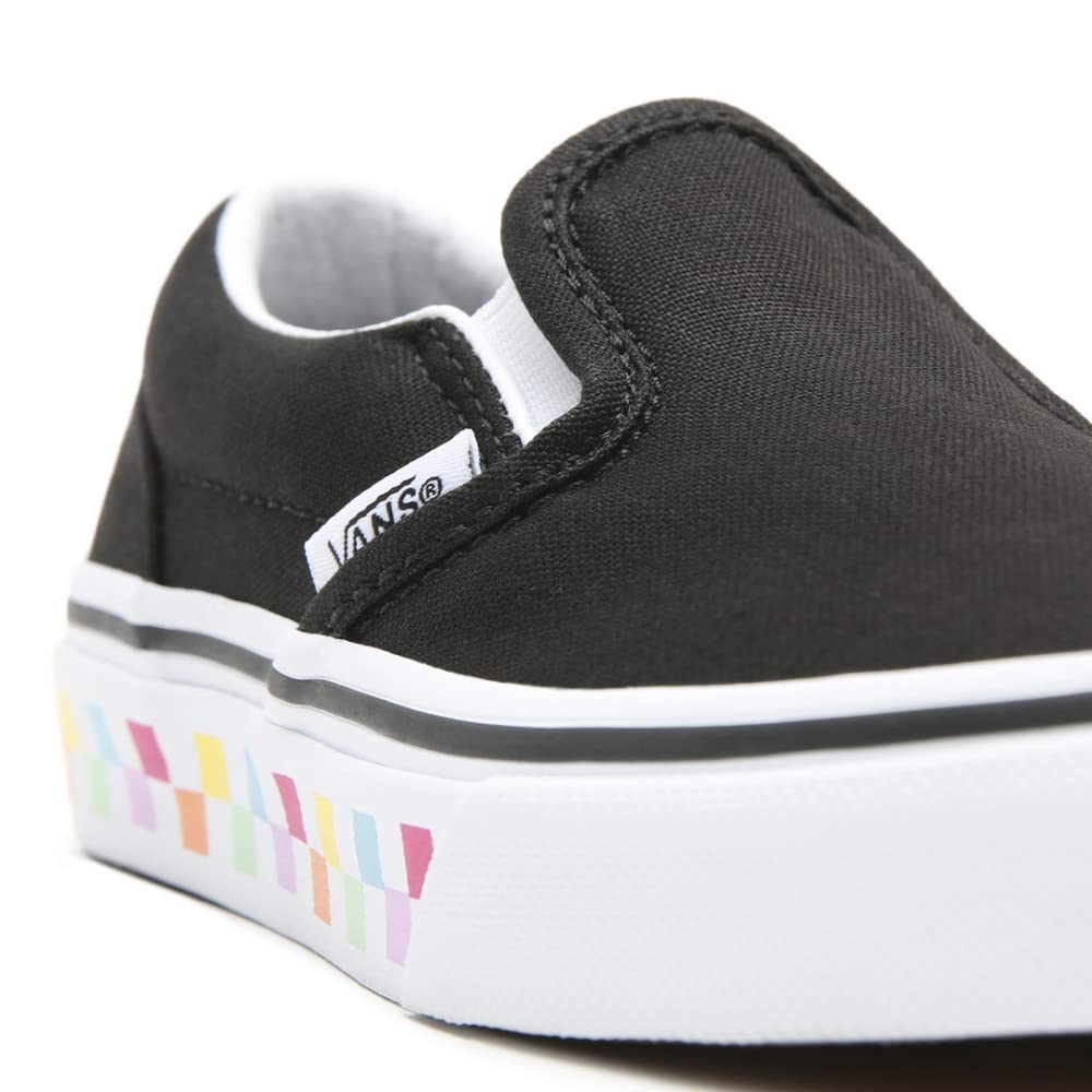 جزمة فانس كاجوال للأطفال - أسود - VN0A4BUT31K1