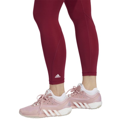 Adidas بنطلون ضيق للتمرين حريمي - نبيتي - HD4438