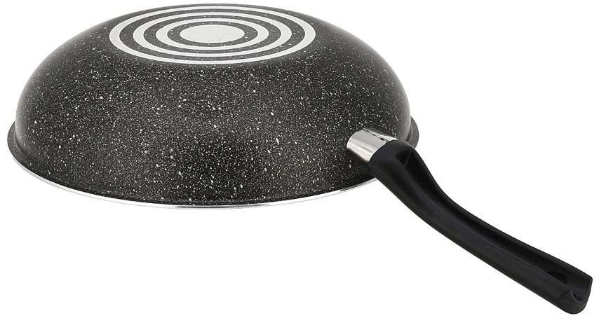 Lazord طاسة جرانيت غويطة - 28 سم - أسود