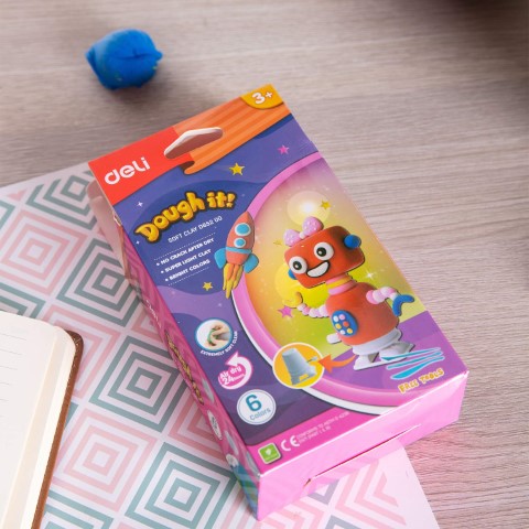 Deli صلصال ناعم للأطفال