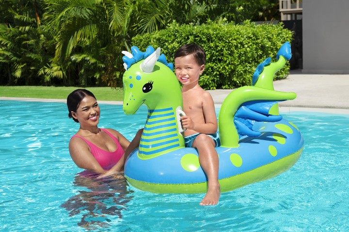 Bestway عوامة ديناصور - 134 * 142 سم