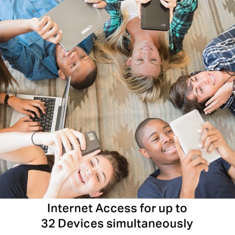 TP-Link راوتر لاسلكي بسرعة 300 ميجابت/الثانية - أسود - TL-MR6400