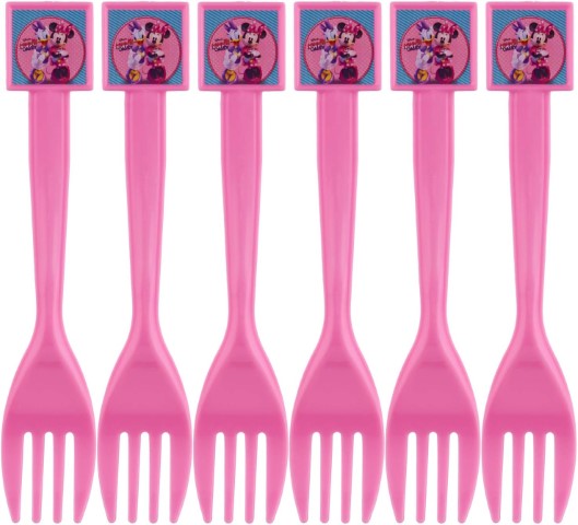 طقم شوك بلاستيك - 6 قطع