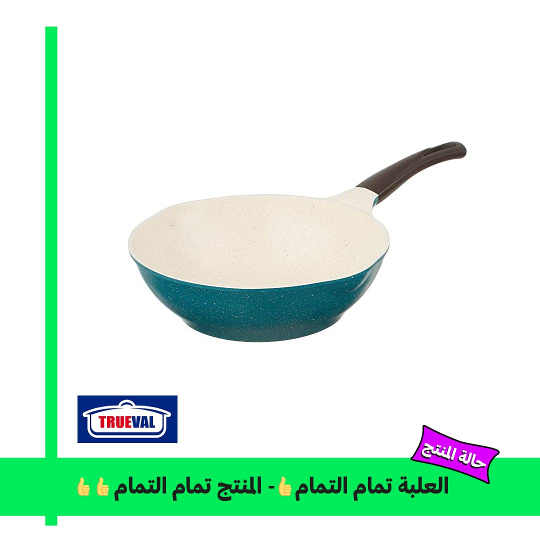 Trueval مقلاه ووك جرانيت - 28 سم