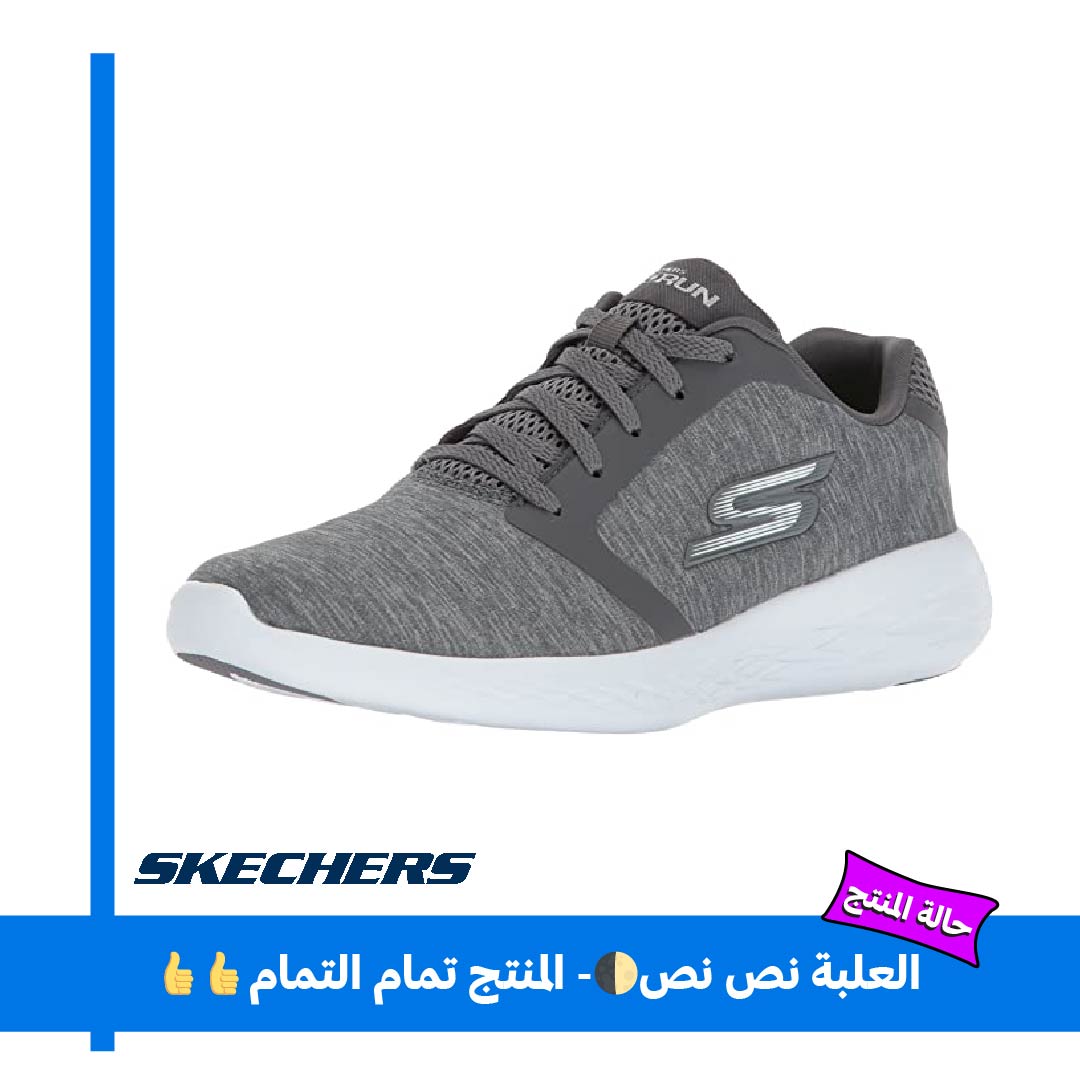 Skechers كوتشي رجالي رياضي - رمادي - 54610
