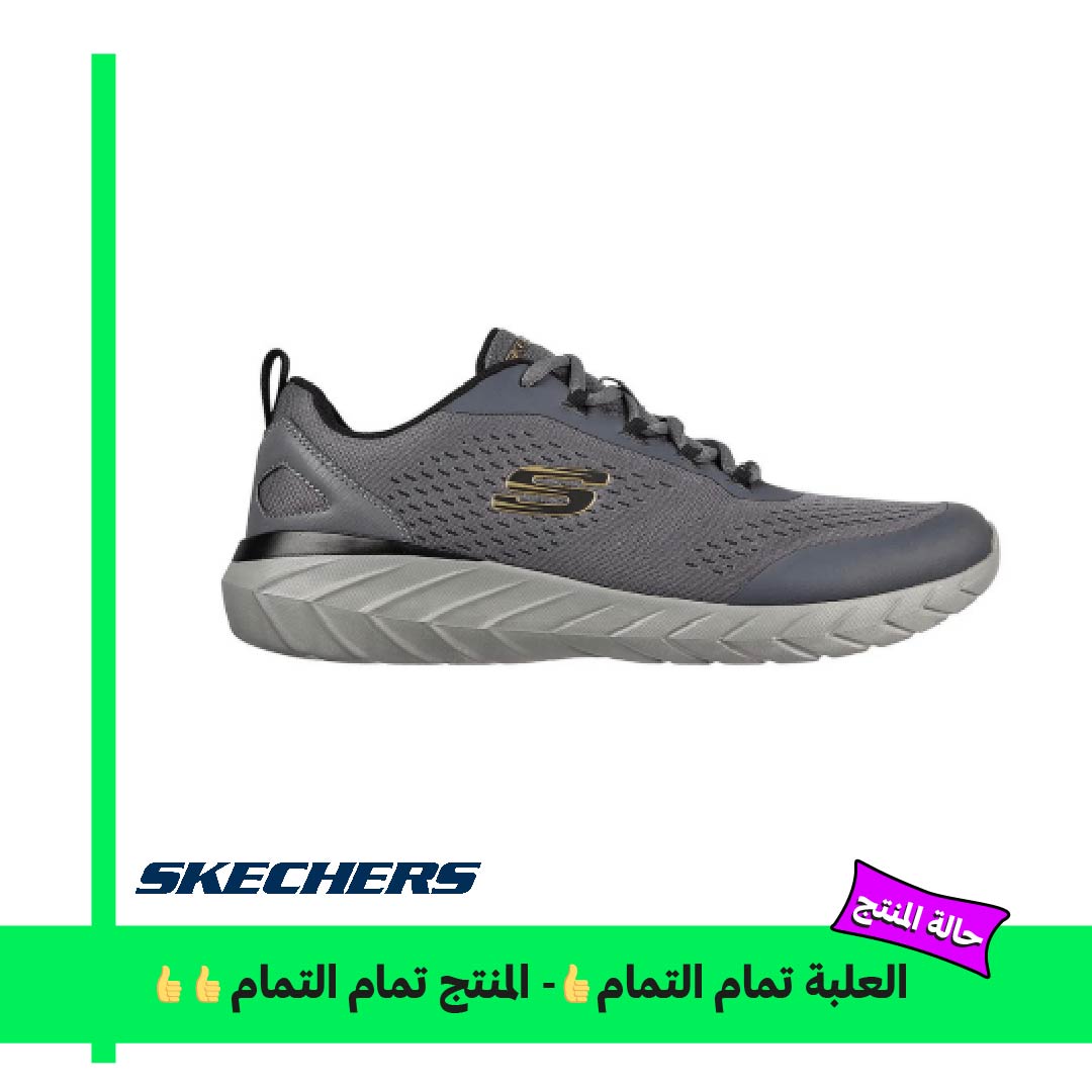 Skechers كوتشي رجالي رياضي - رمادي - 232288