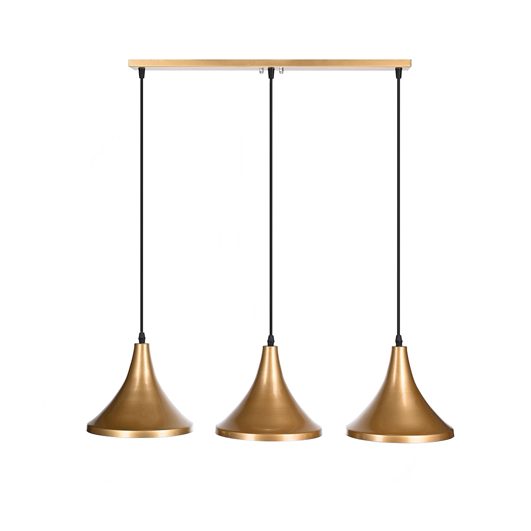 مصباح سقف مودرن معدن - ذهبي - RL-BC-007