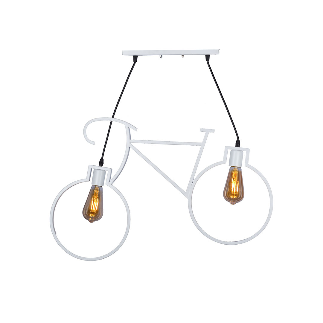 مصباح سقف مودرن معدن - أبيض - RL-BK-002