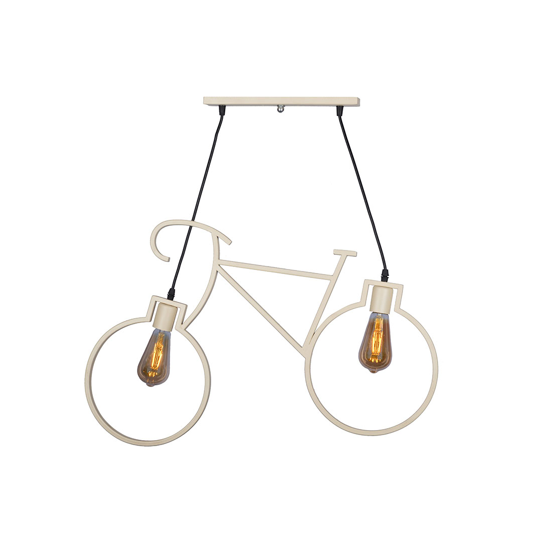 مصباح سقف مودرن معدن - بيج - RL-BK-003