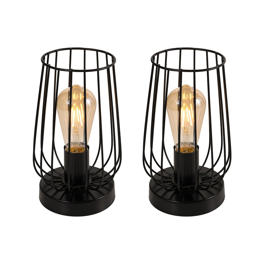 اباجورة مودرن معدن - اسود - RL-BUN-TL-B-081