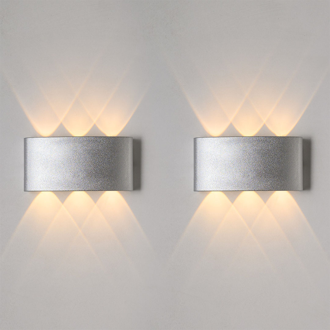 اب داون لغرفة المعيشة او غرفة النوم مودرن بلاستيك - سيلفر - RL-BUN-UD-A-077