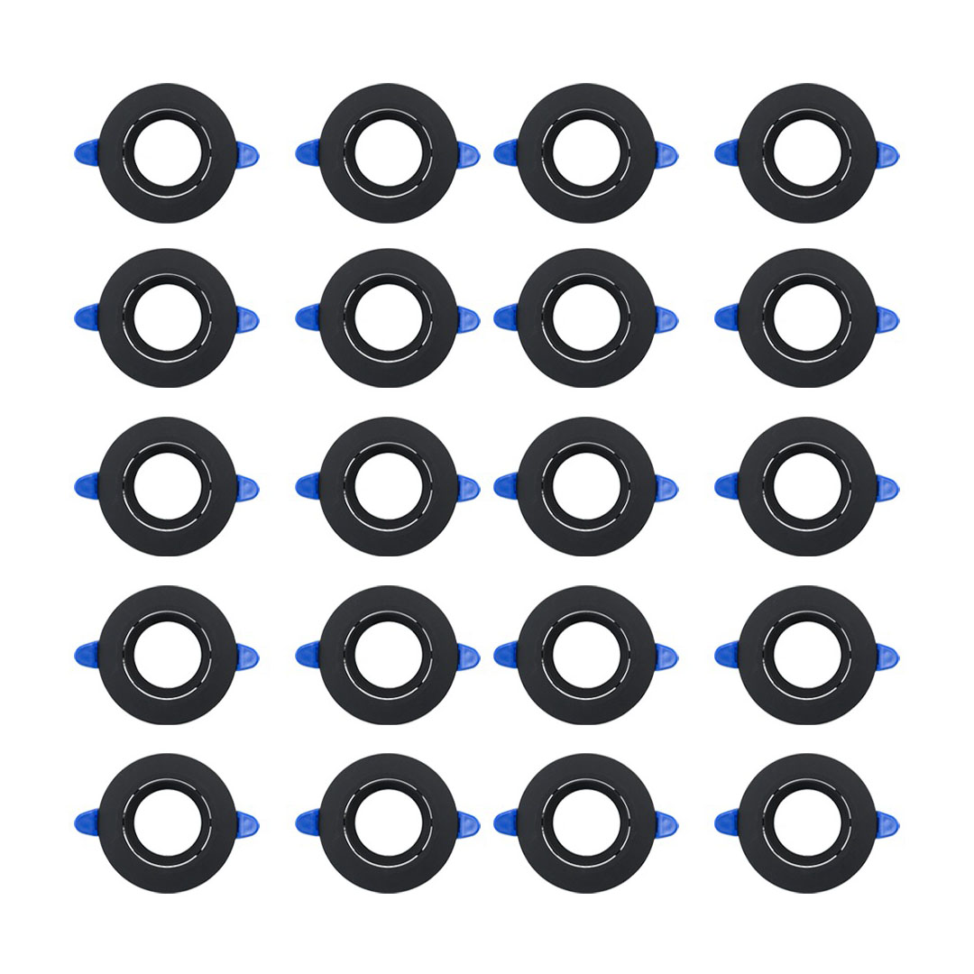 فريم شاسية سبوط مودرن بلاستيك - 20 قطعة - اسود - RL-BUN20-FS-049
