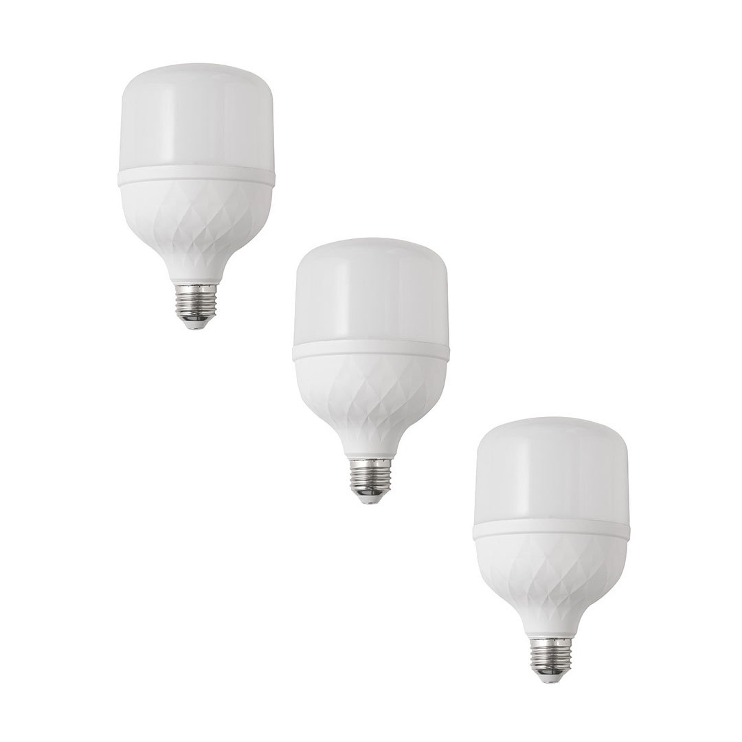 لمبه ليد ابيض - 45 وات - 3 قطع - RL-BUN3-LP-A-087