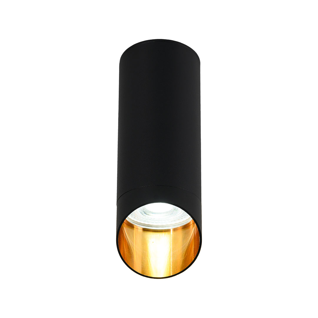 مصباح سقف سليندر مودرن معدن - اسود - RL-CS-050