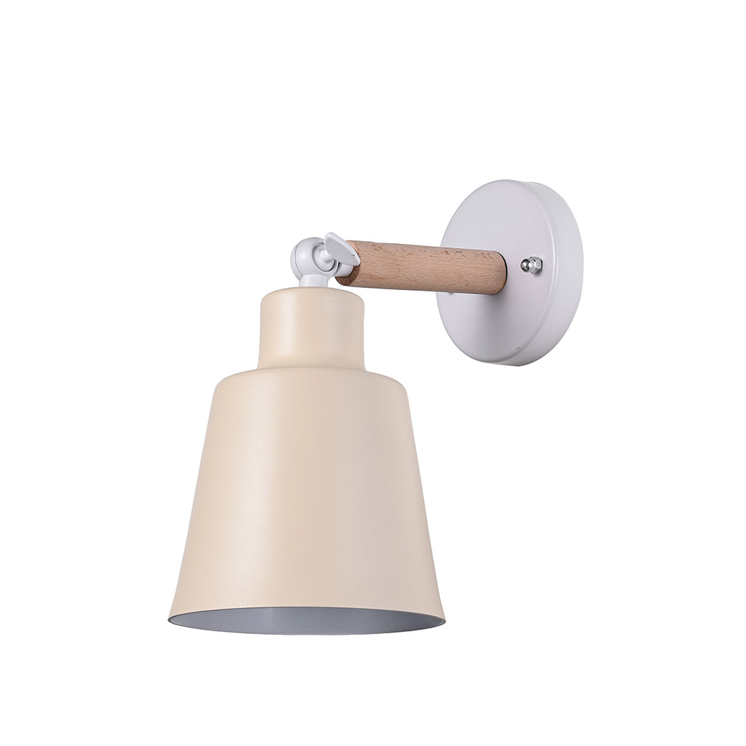 مصباح حائط مودرن - أبيض